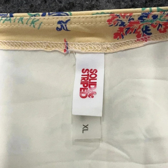 Solid & Striped Women's The Gemma Oahu Print Hawaiian One Piece Swimsuit Size XL - Picture 8 of 10